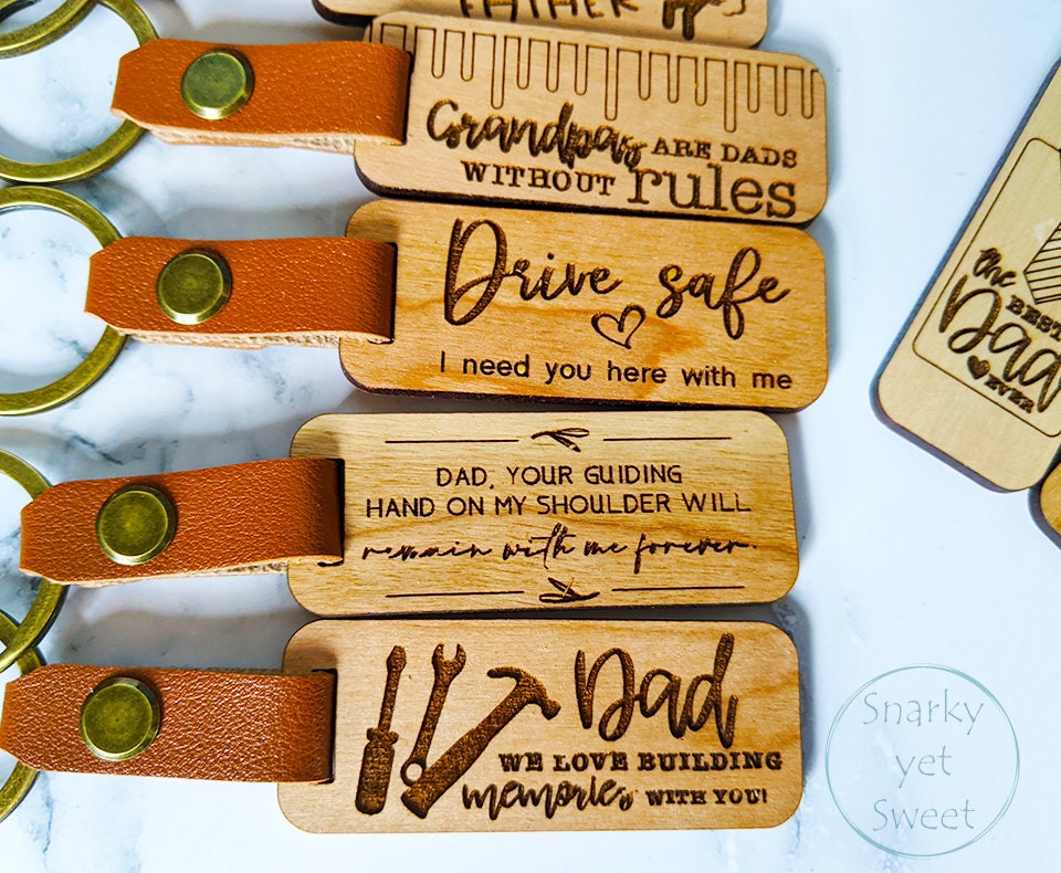 Dad/Grandpa Keychains for Father's Day