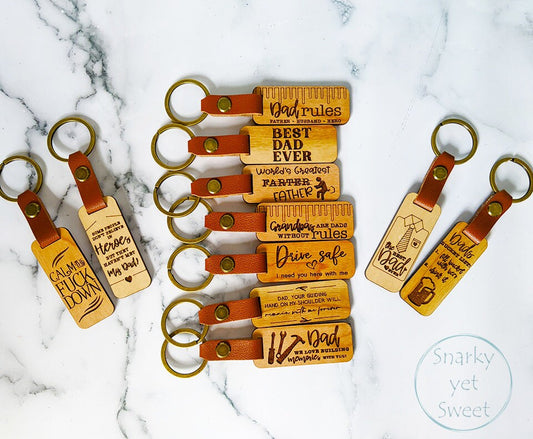 Dad/Grandpa Keychains for Father's Day