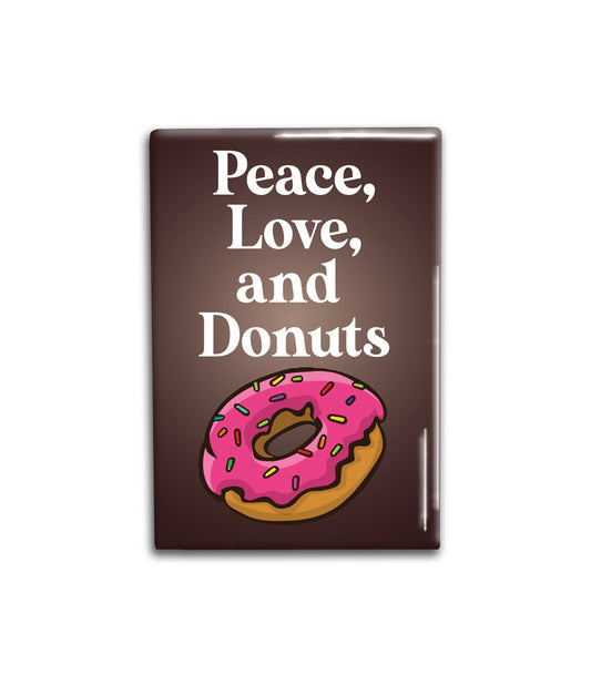Donuts Decorative Magnet- Funny Refrigerator Magnet 2x3 inches