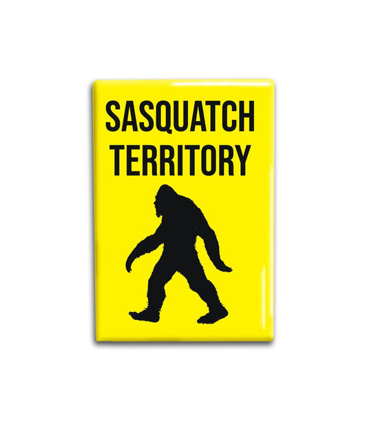 Sasquatch Decorative Magnet- Cryptid Refrigerator Magnet 2x3 inches