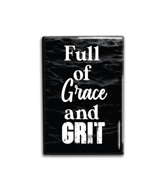 Full of Grace Magnet, Inspirational Refrigerator Magnet 2x3 inches