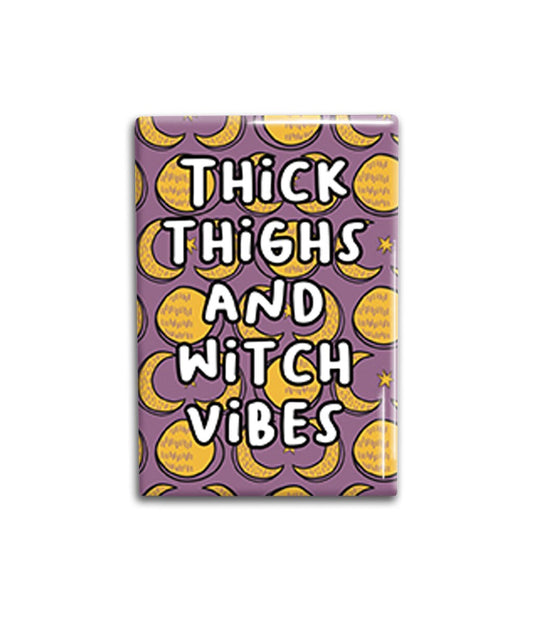 Witch Vibes Decorative Magnet- Funny Refrigerator Magnet 2x3 inches