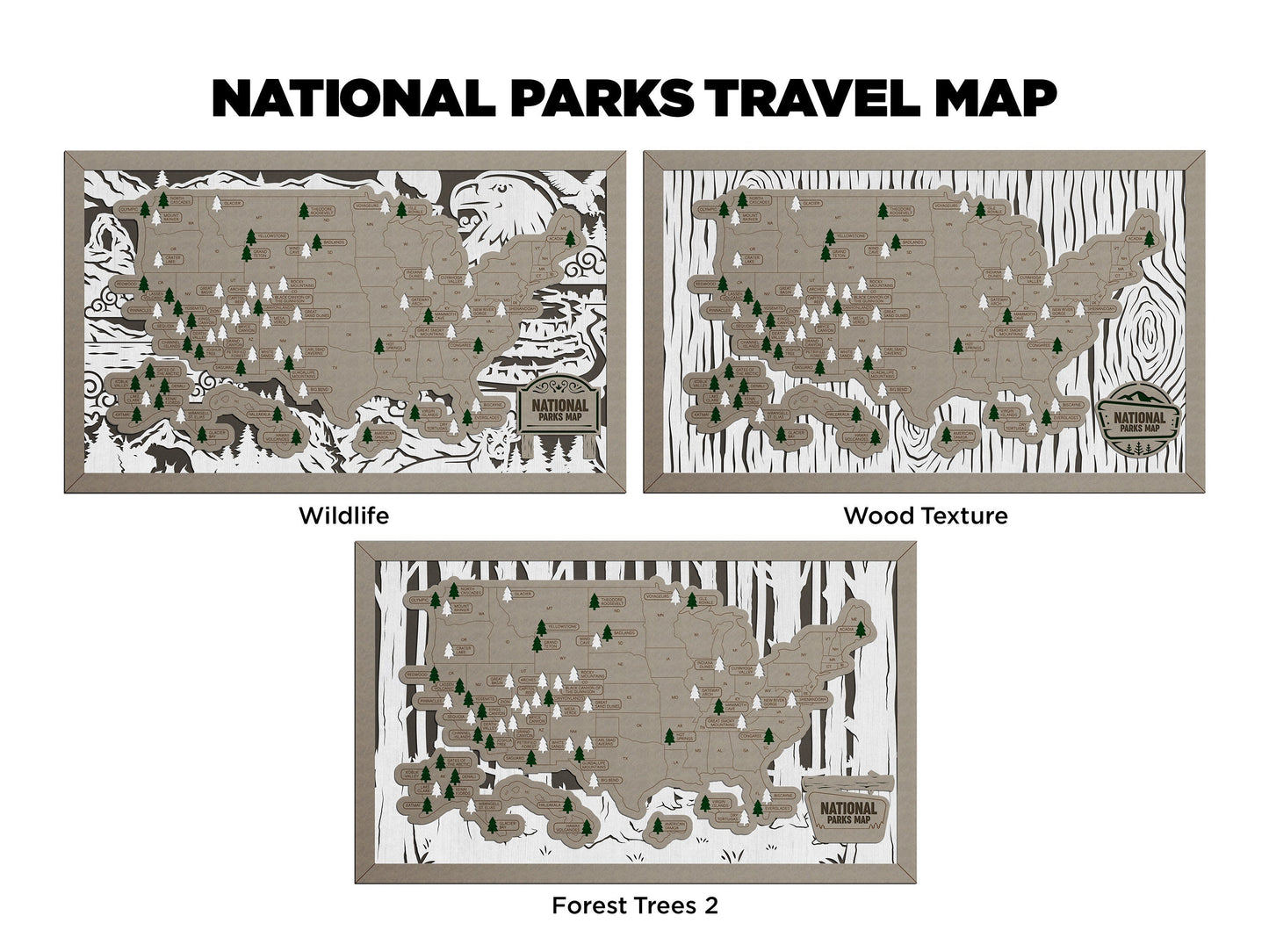 US National Parks Travel Map, National Parks Marker, US Travel Map,  family road trip tracker, travel home decor, gift for hiker